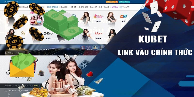 Người chơi truy cập vào Kubet thông qua các đường link 